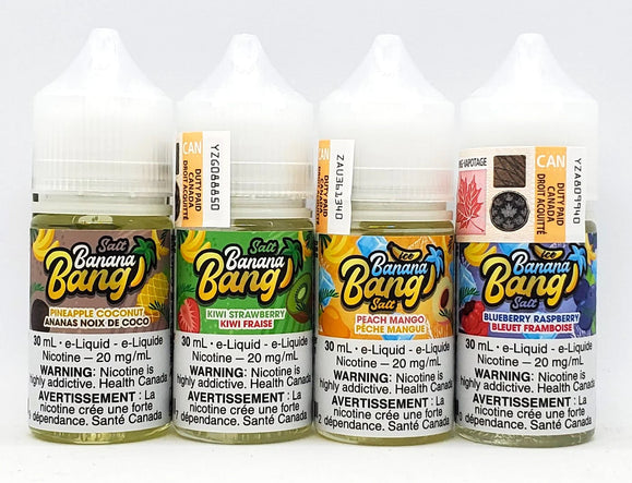 Banana Bang 30ml Salts NOW Available!