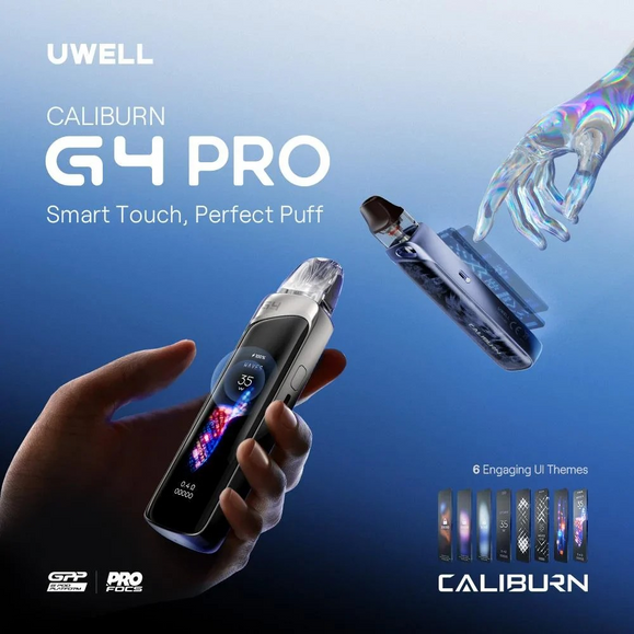 Introducing the Caliburn G4 PRO: Revolutionizing the Pod Vape Experience