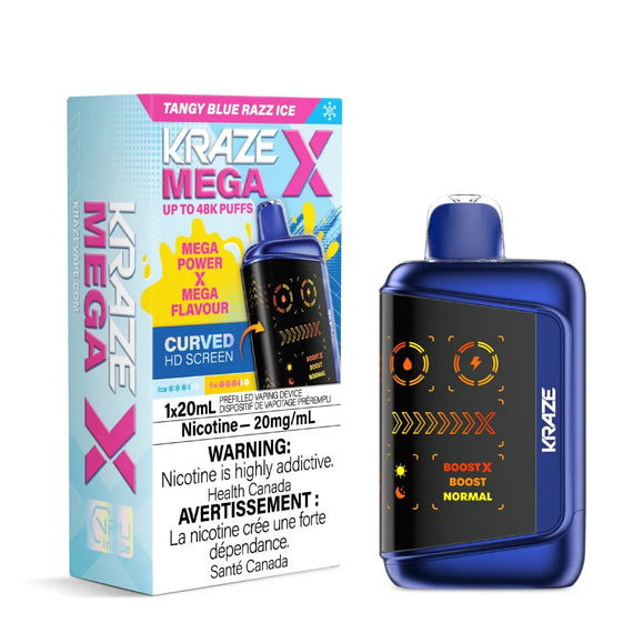 KRAZE Mega X 48K Puff Disposable Vape: The Ultimate High-Performance New Release