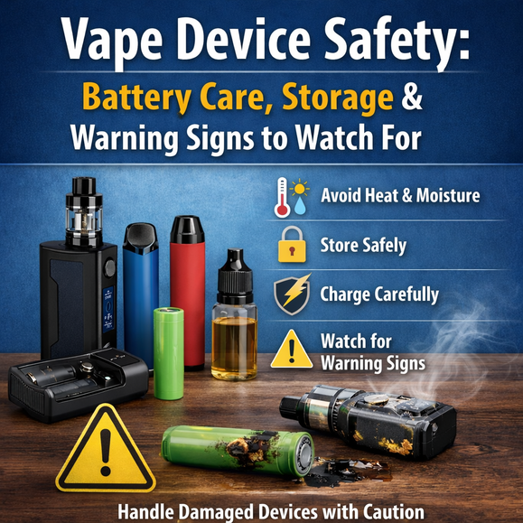 Vape Device Safety | VapeCity Canada