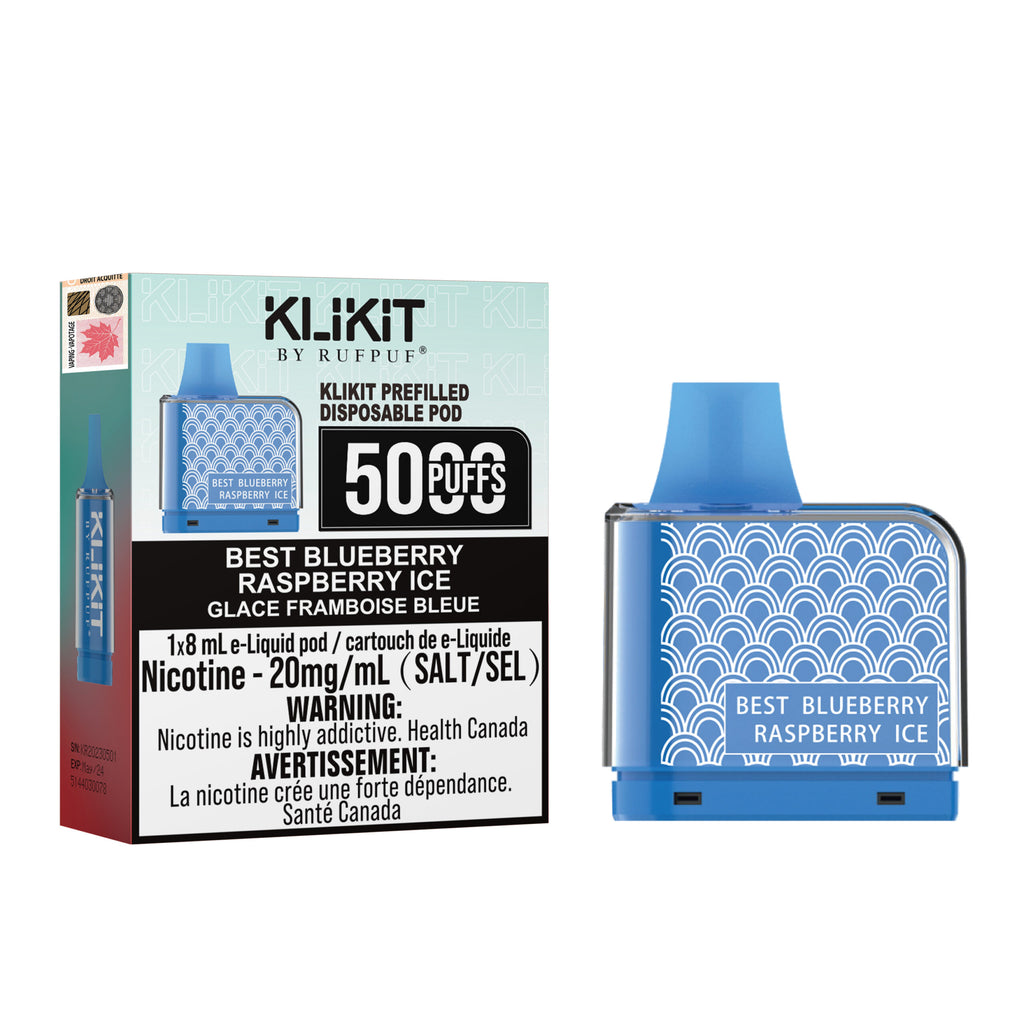 KLIKIT Disposable Vape Pods by RUFPUF | VapeCity Canada | East Coast Distribution - VapeCity KLIKIT Disposable Vape Pods by RUFPUF | VapeCity Canada | East Coast Distribution - VapeCity