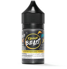 Flavour Beast salt e-juice Blastin' Banana Mango flavor 30ml.