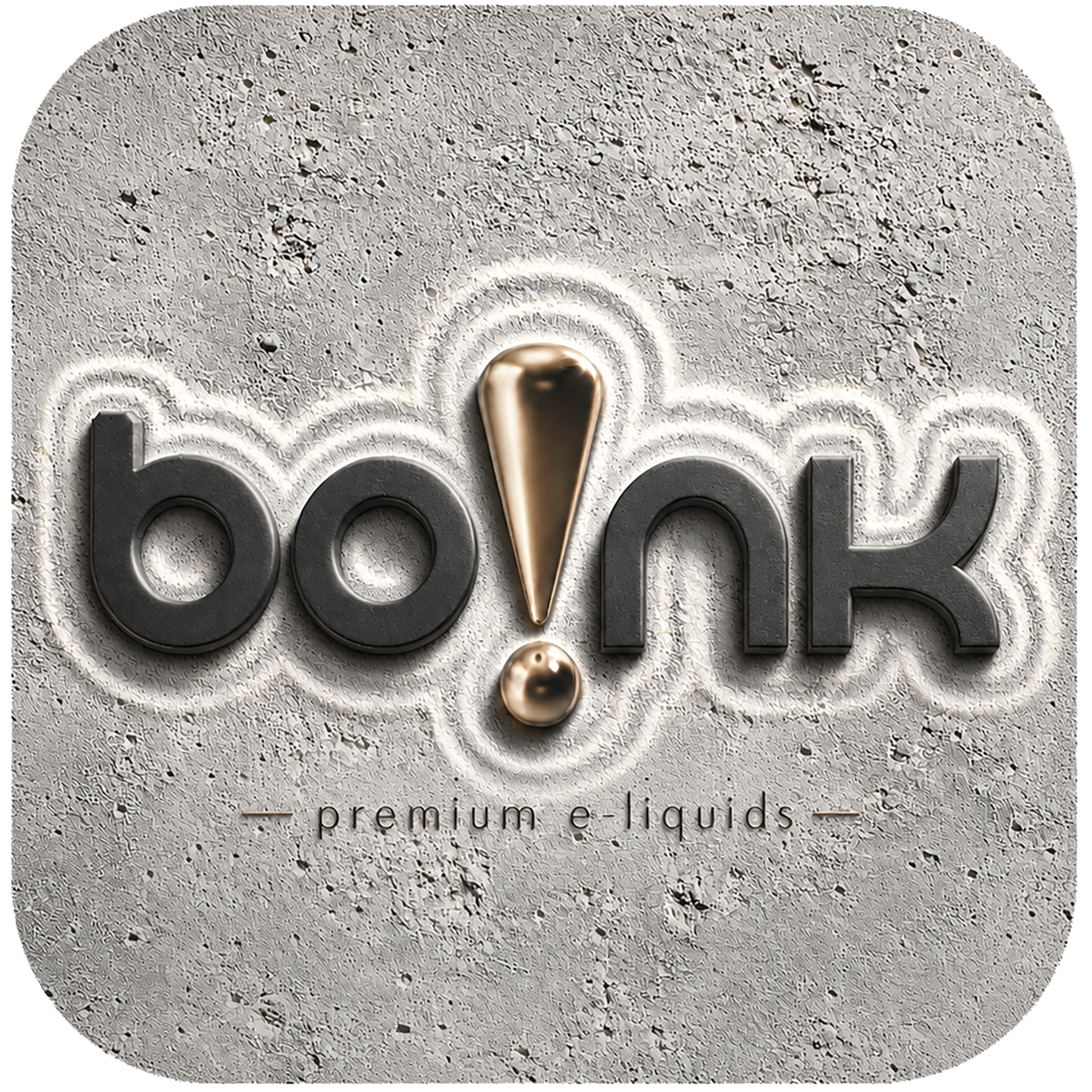Boink Logo on a sand background
