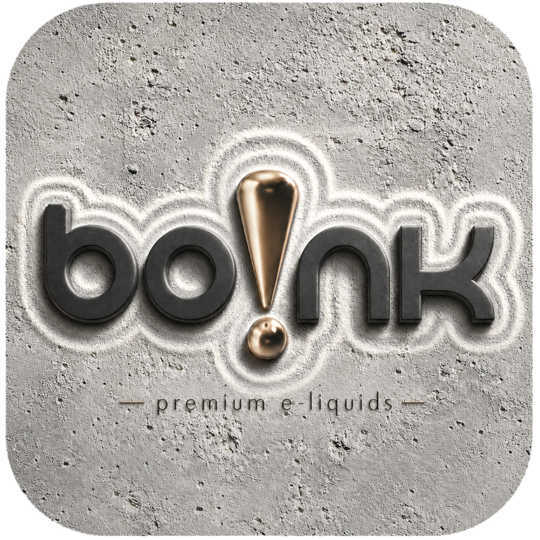 Boink logo on a sand background
