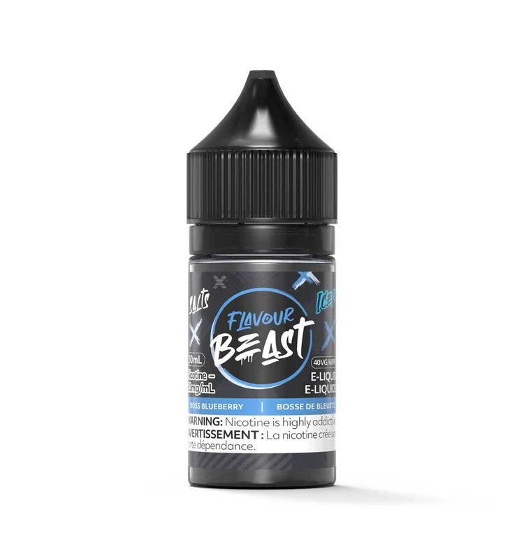 Flavour Beast salt e-juice Boss Blueberry flavor 30ml.