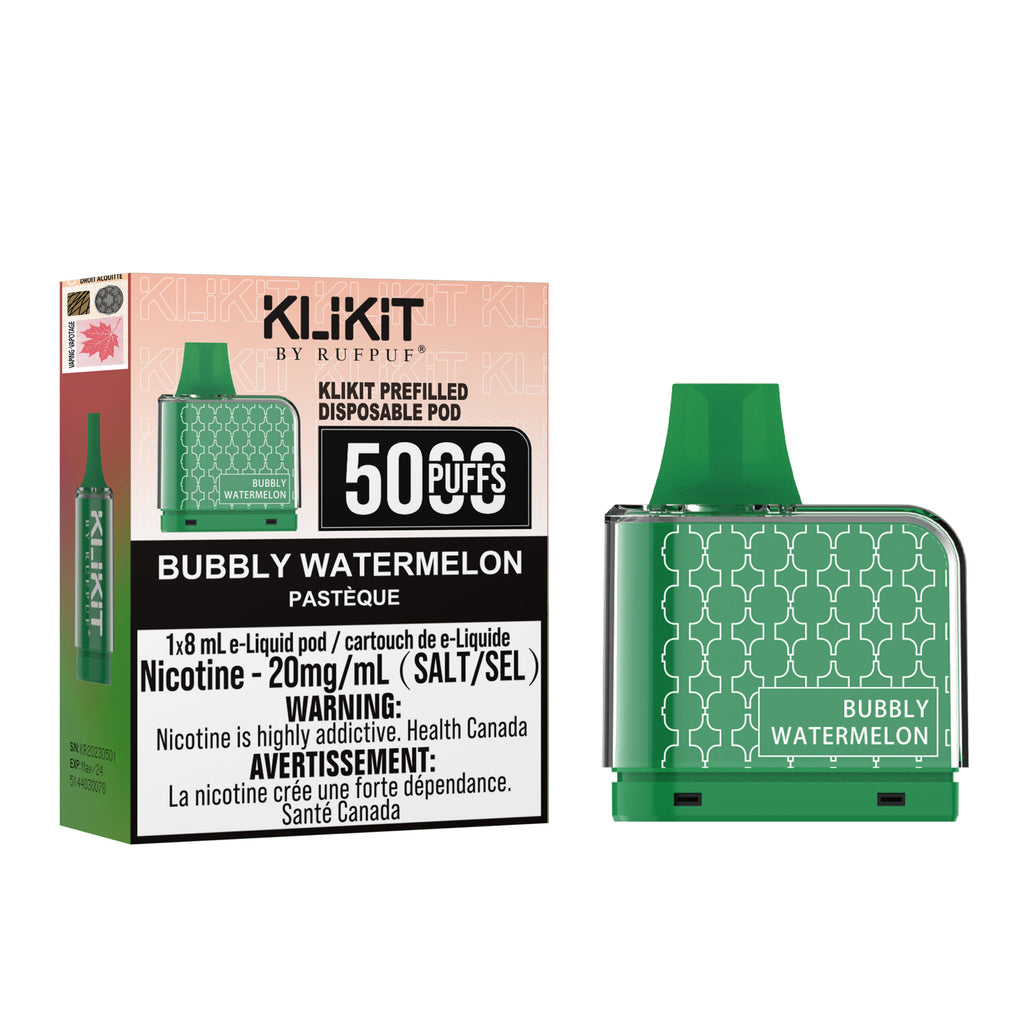 KLIKIT Disposable Vape Pods by RUFPUF | VapeCity Canada | East Coast Distribution - VapeCity KLIKIT Disposable Vape Pods by RUFPUF | VapeCity Canada | East Coast Distribution - VapeCity