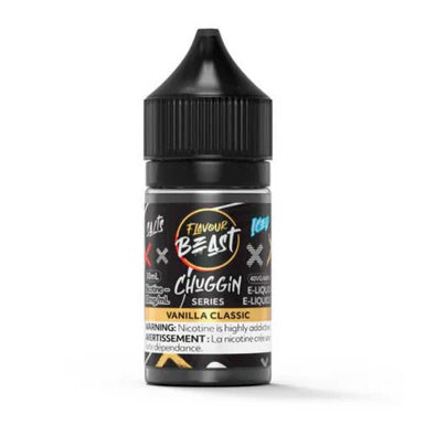 Flavour Beast salt e-juice Chuggin' Vanilla Classic flavor 30ml.