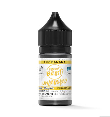 Flavour Beast salt e-juice Epic Banana flavor 30ml.