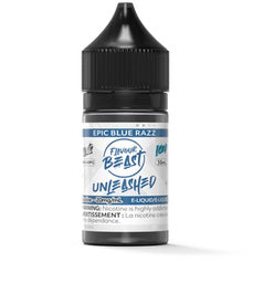 Flavour Beast salt e-juice Epic Blue Razz flavor 30ml.