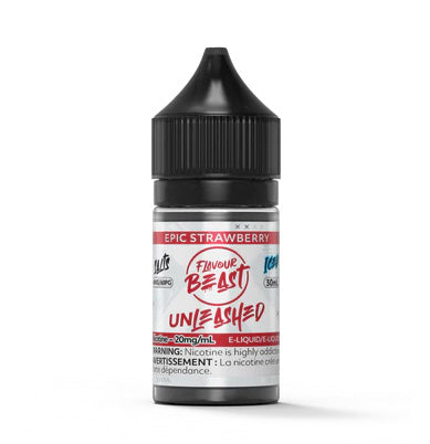 Flavour Beast salt e-juice Epic Strawberry flavor 30ml.