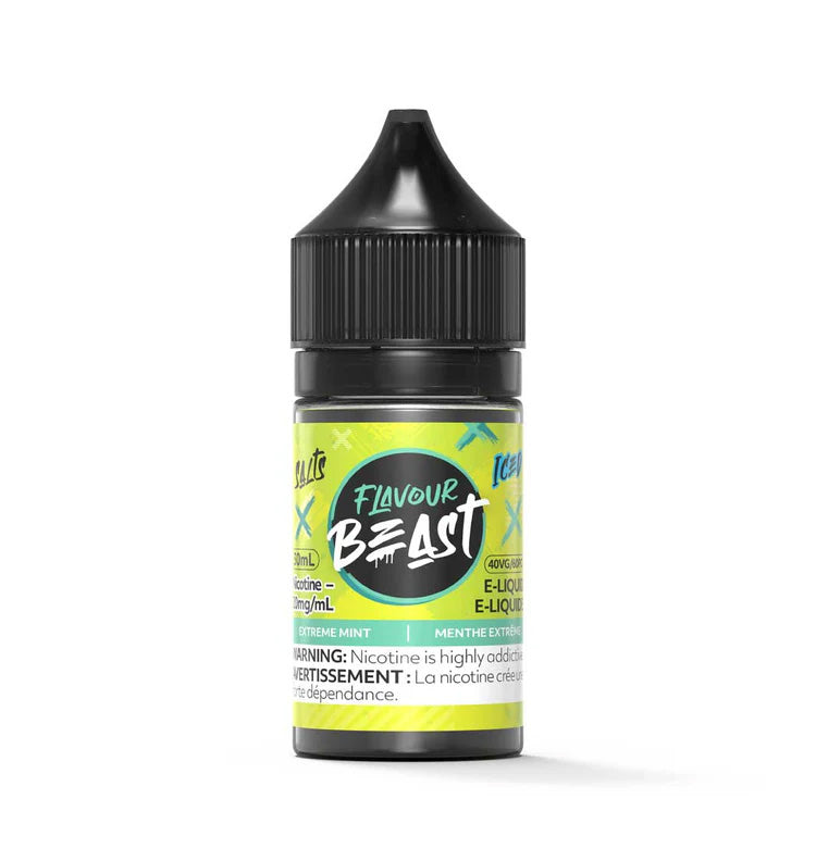Flavour Beast salt e-juice Extreme Mint flavor 30ml.