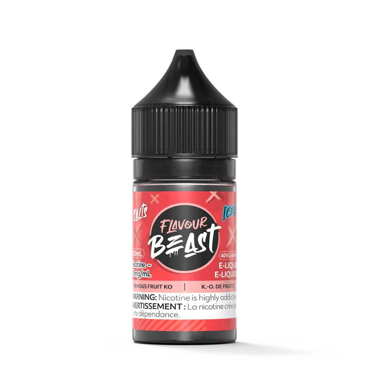 Flavour Beast salt e-juice Famous Fruit KO flavor 30ml.