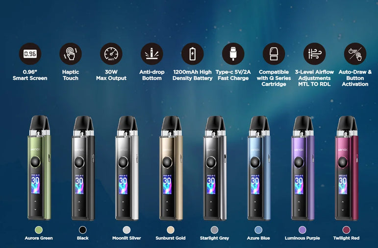 Geekvape Wenax Q Colors