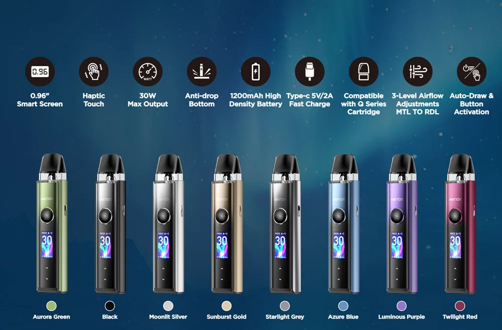 GeekVape Wenax Q PRO Open Pod Vape Kit | Buy Online Canada VapeCity | East Coast Distribution - VapeCity GeekVape Wenax Q PRO Open Pod Vape Kit | Buy Online Canada VapeCity | East Coast Distribution - VapeCity
