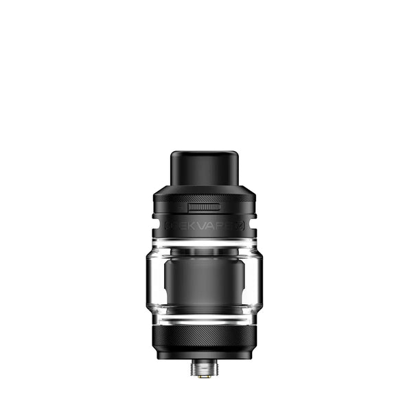 Black Geekvape Z vape tanks on a white background.