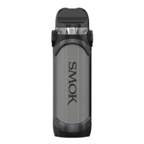 Smok IPX 80 grey vape device on a white background