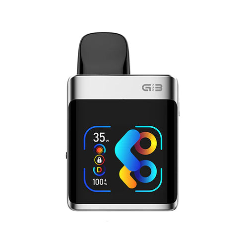 UWell Caliburn G3 Light Silver vape device on a white background