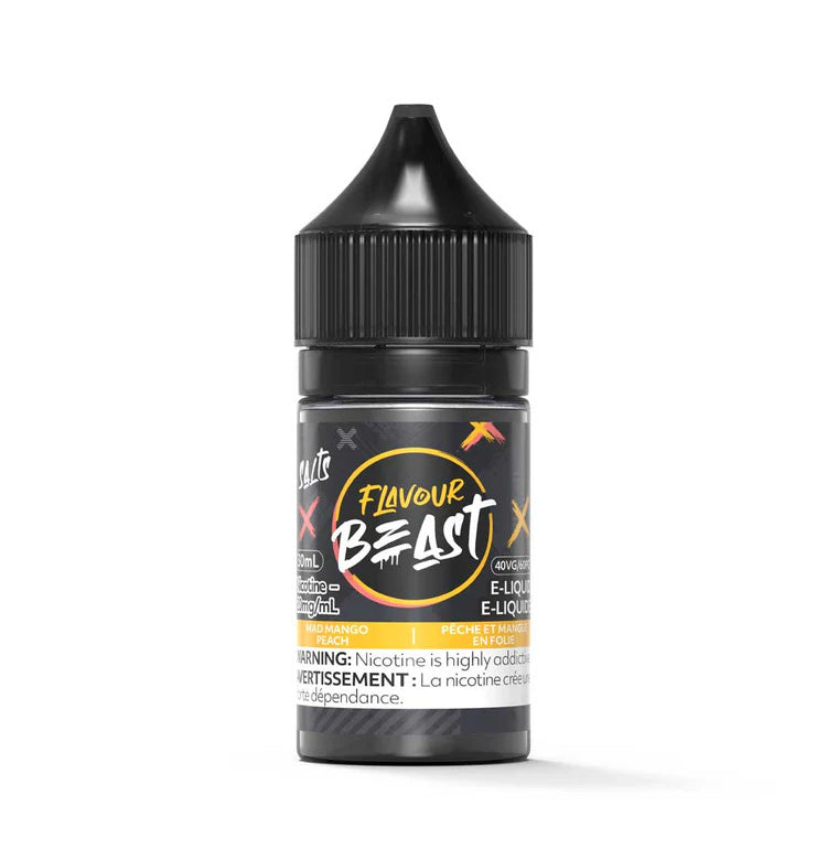 Flavour Beast salt e-juice Mad Mango flavor 30ml.