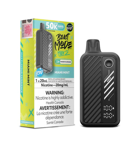 Flavour Beast Max 2 50K Disposable Miami Mint flavour