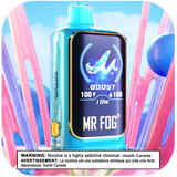 Mr Fog Nova Disposable Vape on colorful background