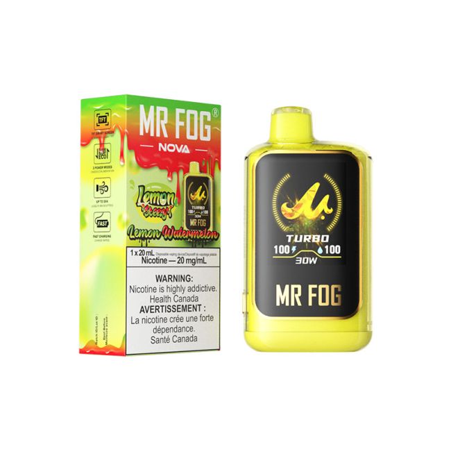 watermelon mr fog nova MR. 36K Puff Disposable Vape | VapeCity Canada – East Coast Distribution Color:Strawberry Razz B-Pop ICED Strawberry Watermelon Peach Vape mini flum float Flum