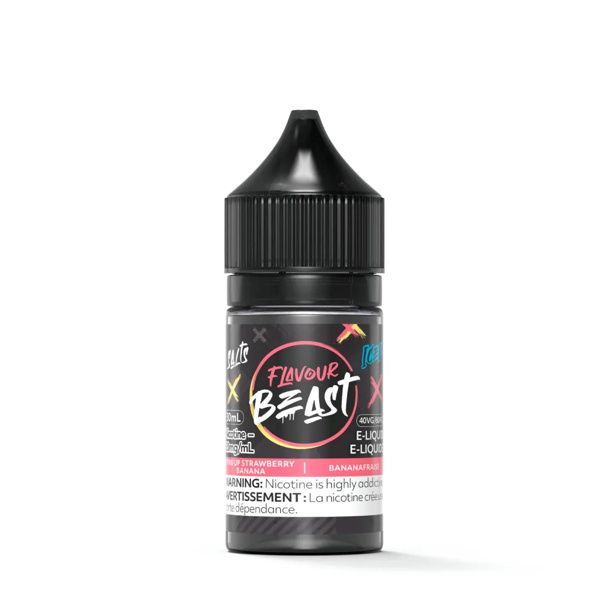 Flavour Beast salt e-juice STRB Strawberry flavor 30ml.