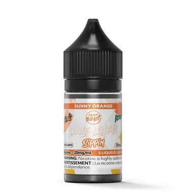 Flavour Beast salt e-juiceSippin' Sunny Orange flavor 30ml.