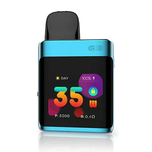 UWell Caliburn G3 Sky Blue vape device on a white background