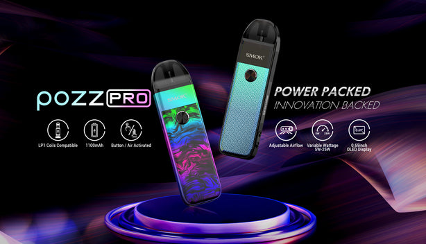 Smok Pozz Pro Pod Kit promotional banner.