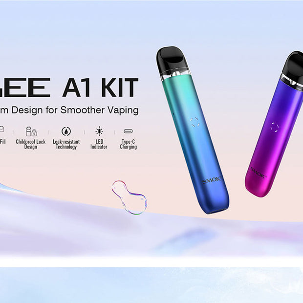 Smok Igee A1 Pod Kit promotional banner.