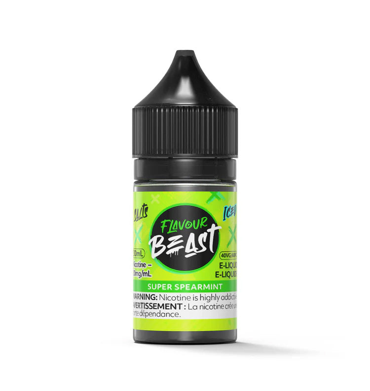 Flavour Beast salt e-juice Super Spearmint flavor 30ml.