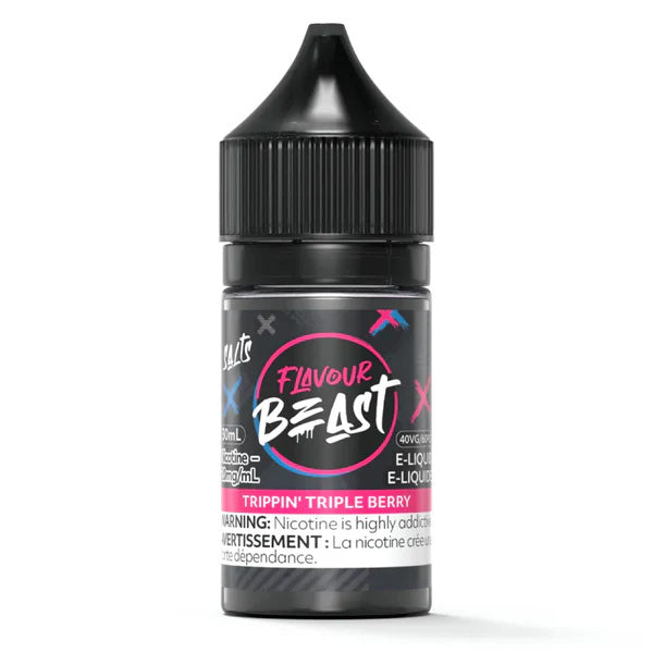 Flavour Beast salt e-juice Trippin' Triple Berry flavor 30ml.