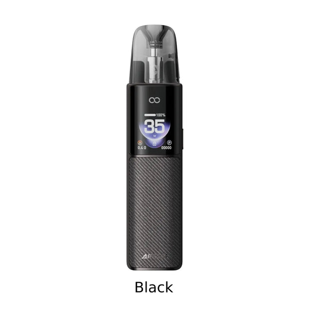 One black Voopoo Argus G4 vape device on a white background