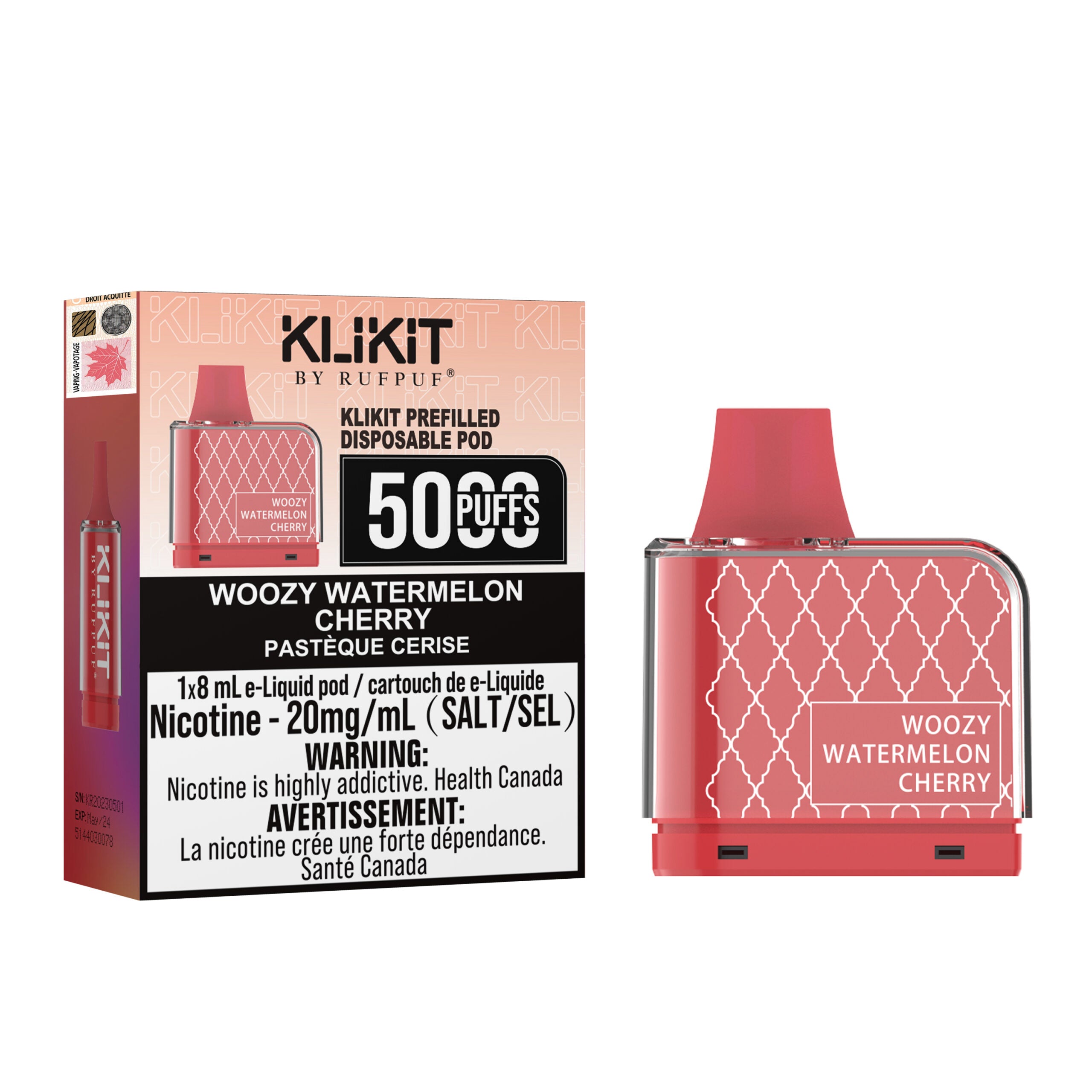 Woozy Watermelon Cherry Klikit Pod
