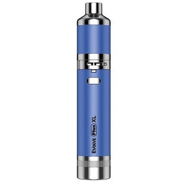 A light blue metallic Yocan Evolve PLUS XL wax kit labeled 'Evolve Plus XL' on a plain white background.