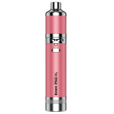 A sakura pink metallic Yocan Evolve PLUS XL wax kit labeled 'Evolve Plus XL' on a plain white background.