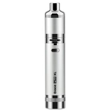 A silver metallic Yocan Evolve PLUS XL wax kit labeled 'Evolve Plus XL' on a plain white background.