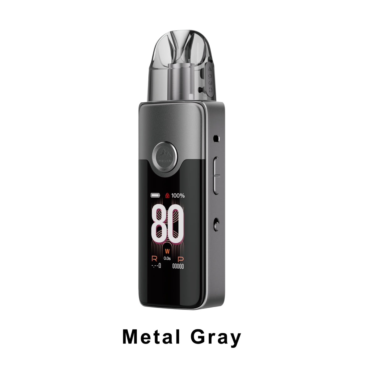 VINCI E80 with digital display on a white background, labeled 'Metal Gray'.