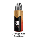 VINCI E80 with orange-red gradient on a white background
