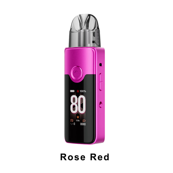Rose red VINCI E80e with digital display on a white background