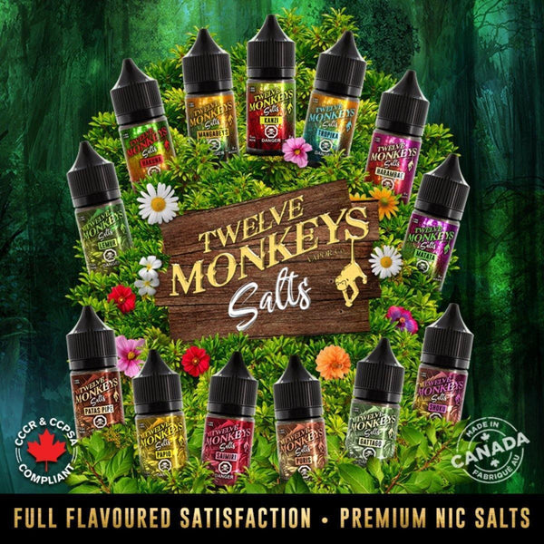 12 Monkeys Nic Salts