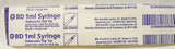 1 cc/ml BD Syringe Packaged