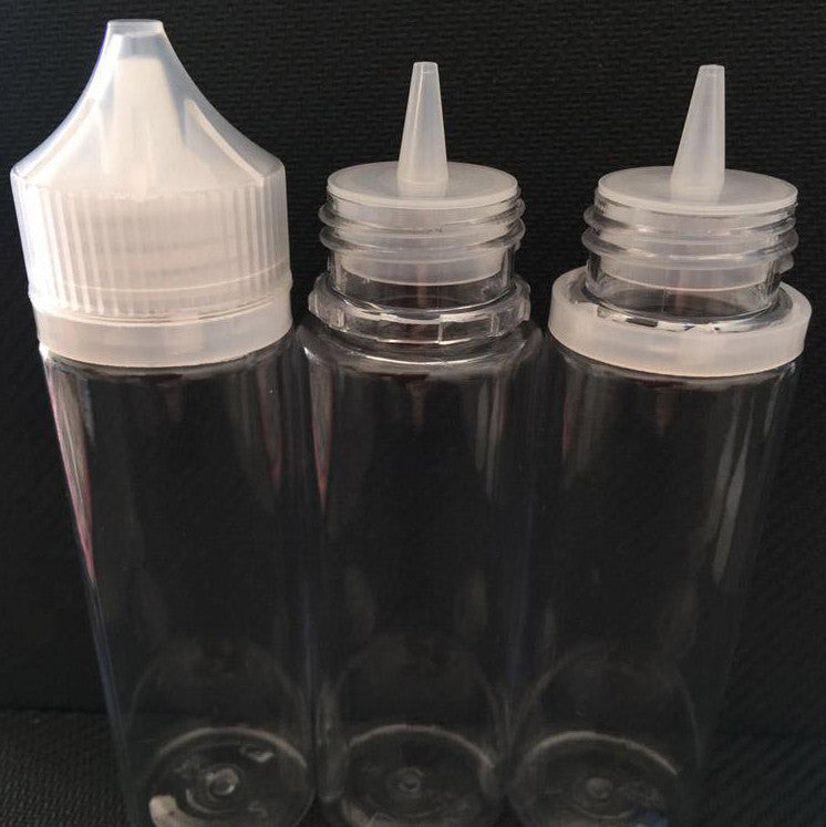 Gorilla 60ml e-juice bottles on a dark background.
