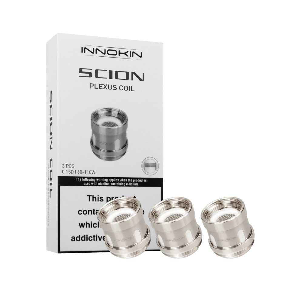 Innokin Plexus Scion Coil x 3 with packaging displayed on a white background.