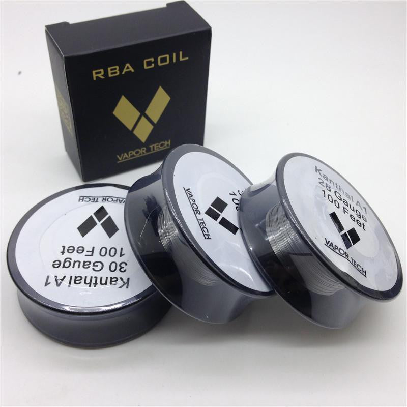 Vapor Tech Kanthal Resistance Wire with packaging displayed on a white background.