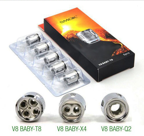 smok v8 baby coils SMOK V8 X-Baby M2 Coils (3 Pack) main image 1