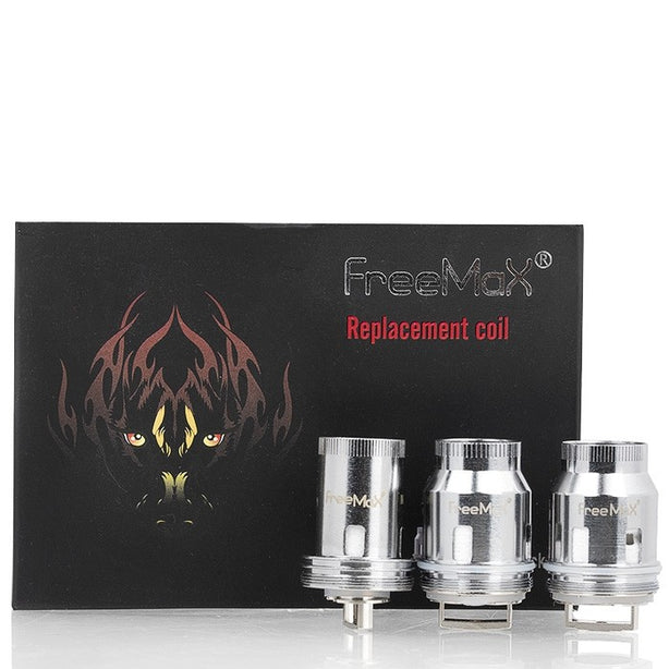 Freemax mesh pro replacement coils with packaging displayed on a white background.