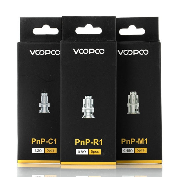 VooPoo Drag Baby PNP coil replacement with packaging displayed on a white background.